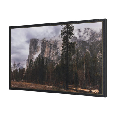 Misty Mountain By Gary Blatter Hand Embelished Textured Framed Canvas Art Print