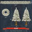 Arbre de Noël 48 'pin éclairé