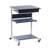 Rolling Laptop Cart with Storage