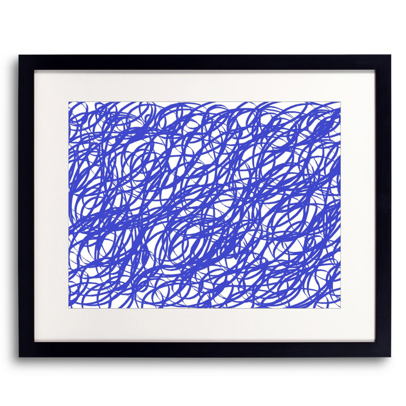 Thing Of Blue Print by Drew Gaffney, 16" H x 20" W