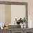 Channelle Wood Flat Wall Mirror