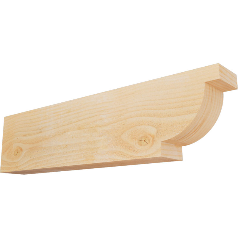 Alpine Rough Sawn, Sapin de Douglas, H 8 po x l 32 po x P 4 po