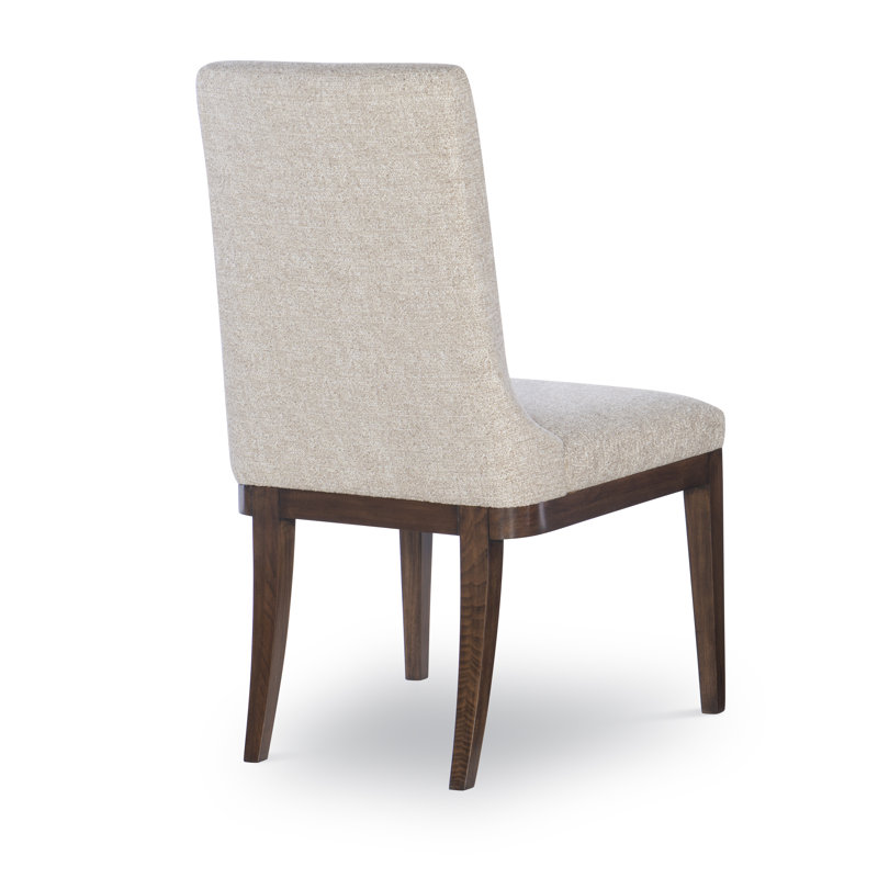 Marten Upholstered Dining Chair, Beige, Brunette