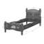 Fable Solid Wood Bed-47851667