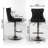 Jillayne Upholstered Golden Swivel Velvet Barstools Adjustable Seat Height-95446610-109587676