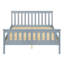 Lit pin gris Shaker