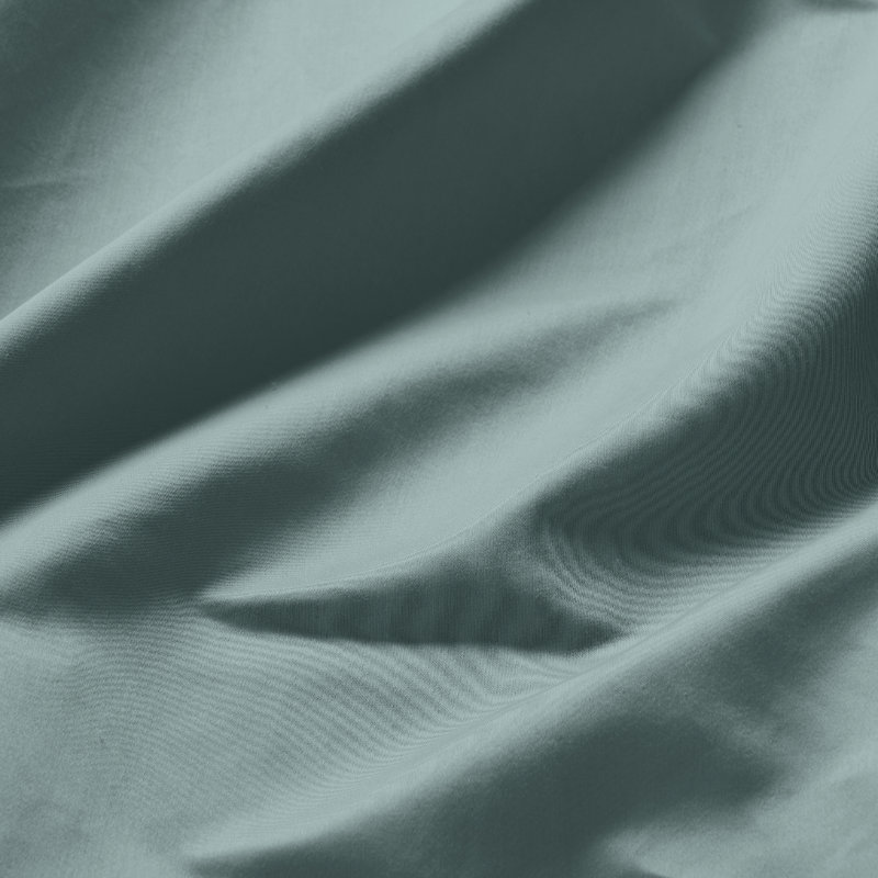 Ensemble de draps en coton égyptien de couleur unie à densité de tissage de 650 fils avec poches profondes, Bleu sarcelle