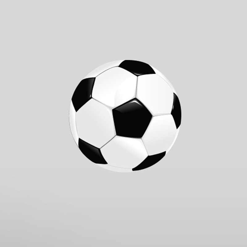 Sports Non-Wall Damaging, 12" H x 12" W