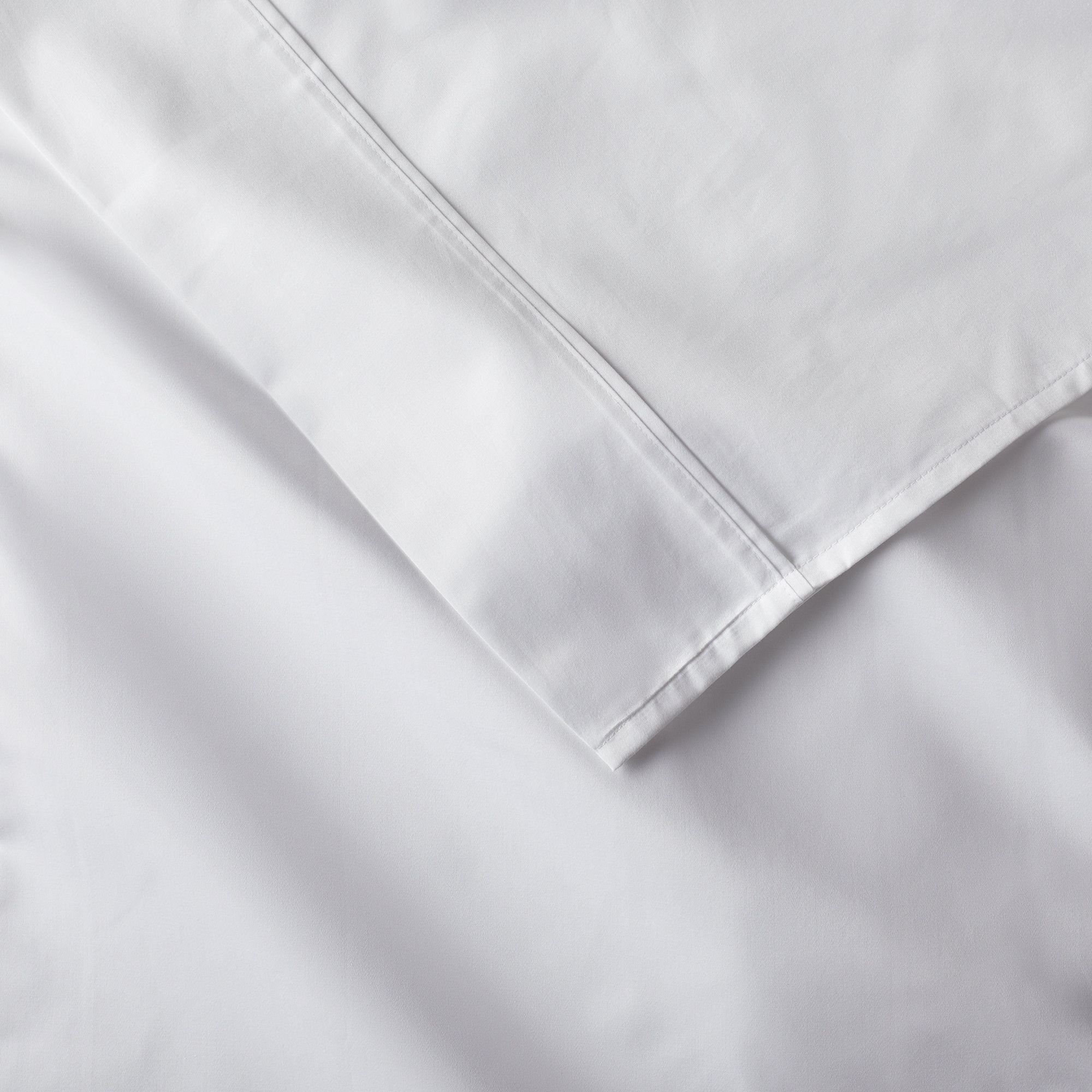 Hayward Egyptian Cotton Sateen Sheet Set, Full, White