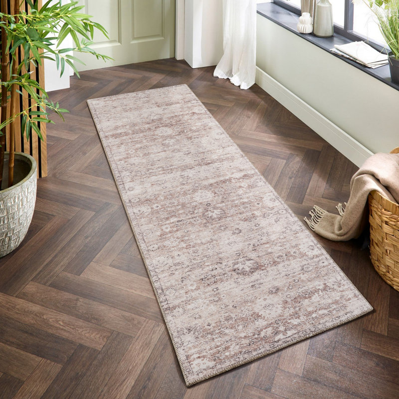 Multi Color Special Design Area Rug, Runner 2'7" x 9'10"