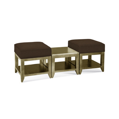 Elements Upholstered Cube Ottoman