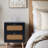 2-Drawers  Rattan Nightstand