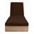 Fatima Wood Chaise Lounge Chair-1817699937