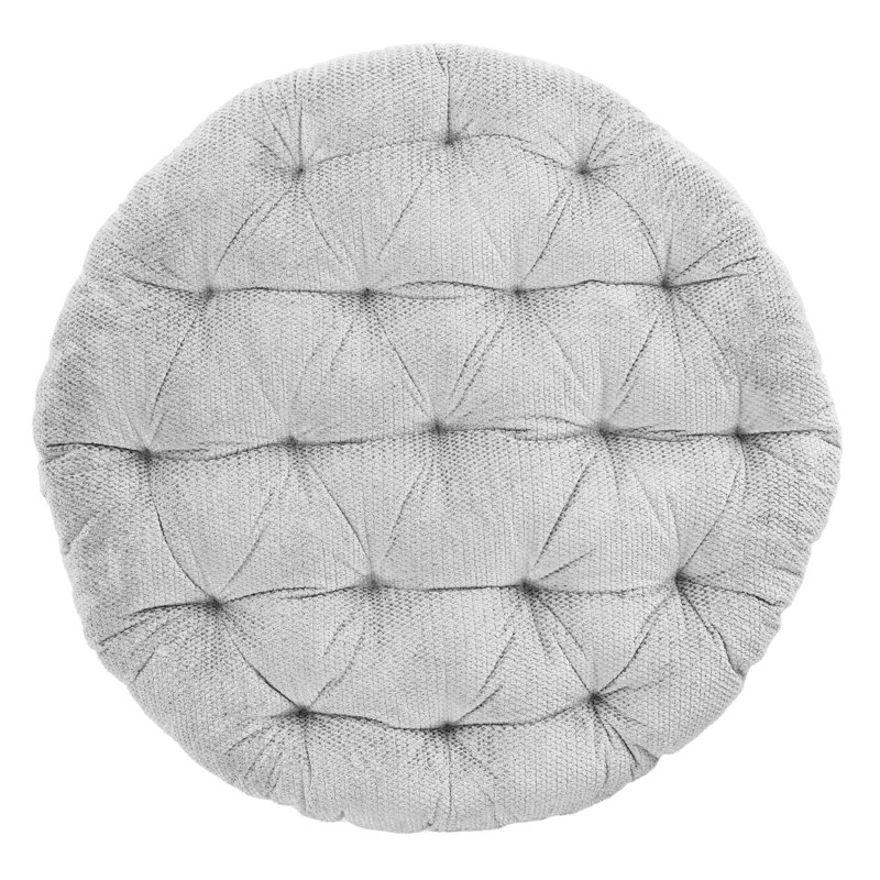 Indoor Textured Papasan Seat Cushion, 44" W x 44" D, Sutherland Dove