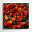 Vegetables Hot Pepper Cayenne Brown Metal Wall Art-256749157