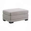 Sectional Sofa, 121.5" Light Grey Linen Fabric Reversible Sectional Sofa With 2 Ottomans