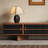 Solid wood mediaeval style TV stand-108297097