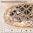 Ceiling-Mounted Jute Rope Fan Light Strip, Dimmable, 7 Blades, Reversible DC Motor