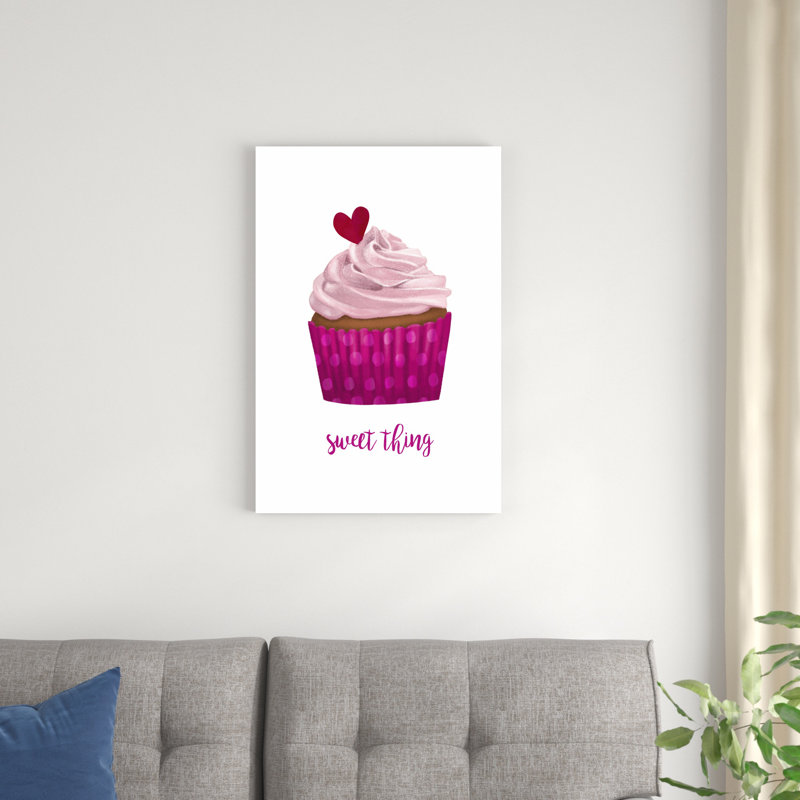 Saint-Valentin Cupcake II, H 30 po x l 20 po
