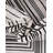 Bralin Geometric Machine Made Polyester Area Rug in Black/White-1284374764