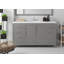 Meuble-lavabo simple 60 po avec plateau Ahuviel-98195060