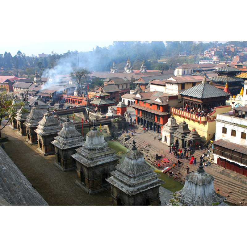 Holy Pashupatinath In Kathmandu Nepal by Je33A - Wrapped Canvas Print, 51cm H x 76cm W x 3.8cm D