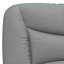 Structure de lit avec DEL sans matelas Hvar gris clair tissu 100 x 200 cm-1362895415-1362895412