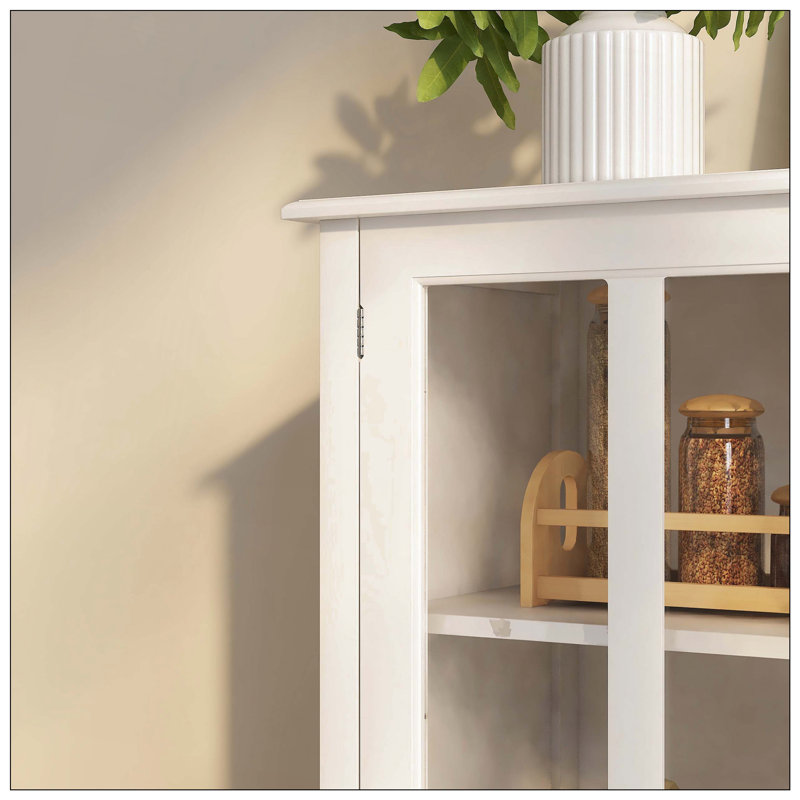 Modern Sideboard With Mahogany Veneer And Unique Metal Legs, Suitable For Study, Entryway, Hallway, Living Room, Foyer, Beige