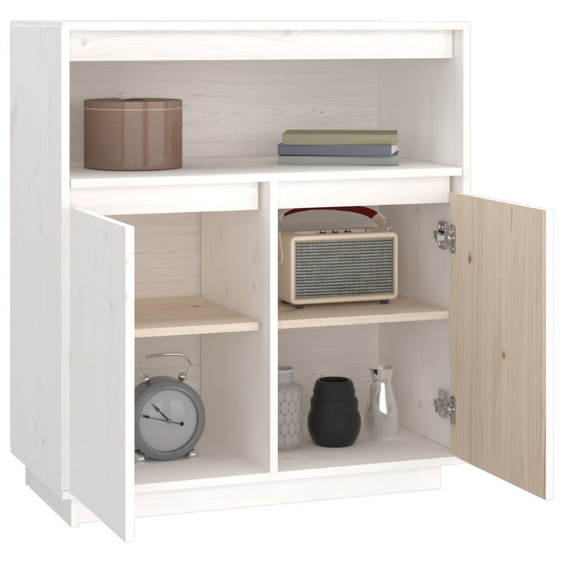 Solid Wood Accent Cabinet