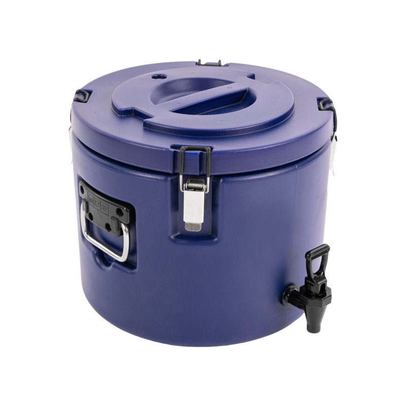 Insulated Beverage Dispenser, Blue