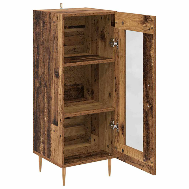 34.5cm Sideboard, Old Wood