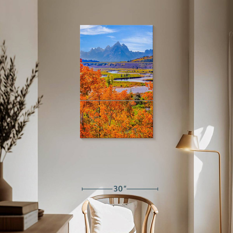 Trembles d'Alvord à Grand Teton, H 57 po x l 36 po