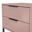 Chaelynn 58cm W Manufactured Wood Bedside Table-232527049