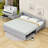 Twin Upholstered Daybed with Pop Up Trundle-608893598