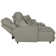3 - Piece Power Reclining Sectional with 1 Lay-Back Chaise and 1 Lay-Flat Recliner