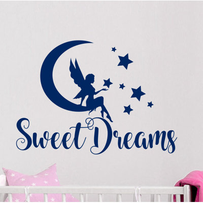 Décalcomanie murale lune rêves