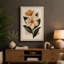 Two Flowering Blooms Botanical 1 Piece Wrapped Canvas Wall Art-1585110607-1585110711