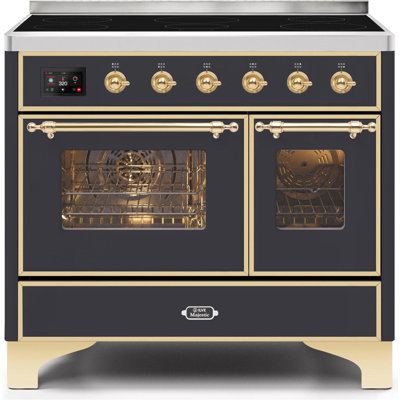 ILVE Majestic II Series 40 inch Induction Range with 6 Induction Elements (Glass Door)