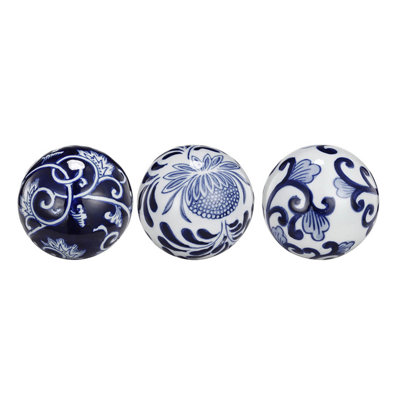 Ensemble de 6 boules décoratives Seychella