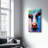 Elegant Tempered Glass Wall Art Painting, 18.1 x 28.3 inches | 100% Tempered Glass, Thickness: 0.16 inches | UV Printed for Vibrant Colors & Durability | Perfect for Home Decor & Modern Aesthetics