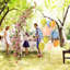 120cm W x 40cm D Metal Arbour in White