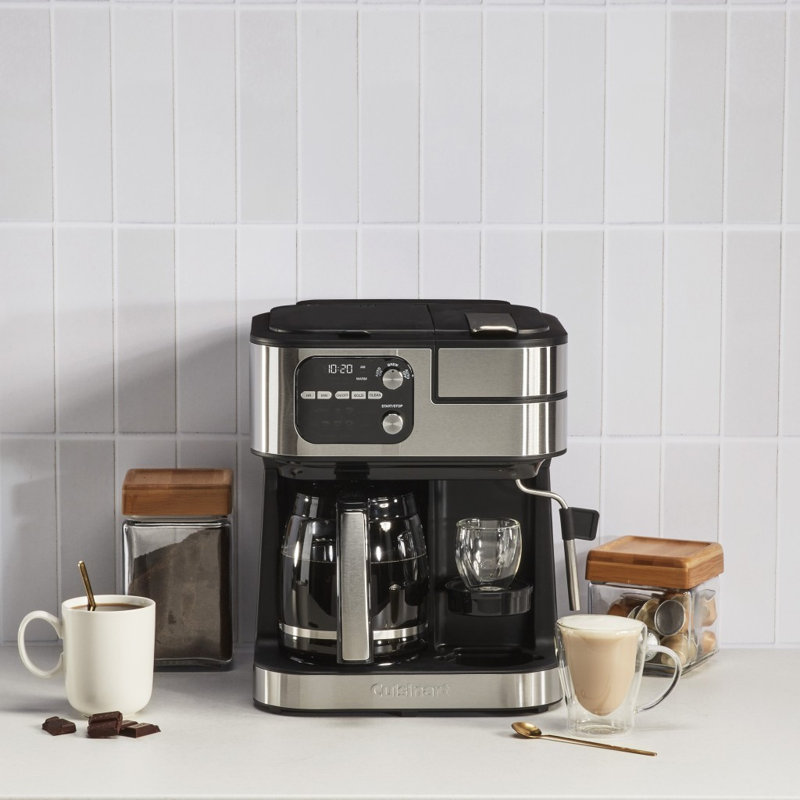 COFFEE CENTER BARISTA BAR 4-IN-1 COFFEEMAKER, Thermal, Silver Thermal, 10 cups