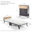 Jay-Be QP80 Quick Folding Bed with Pocket Sprung Mattress - Single with Storage Cover