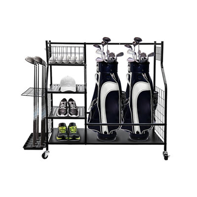 Metal Freestanding Sports Rack