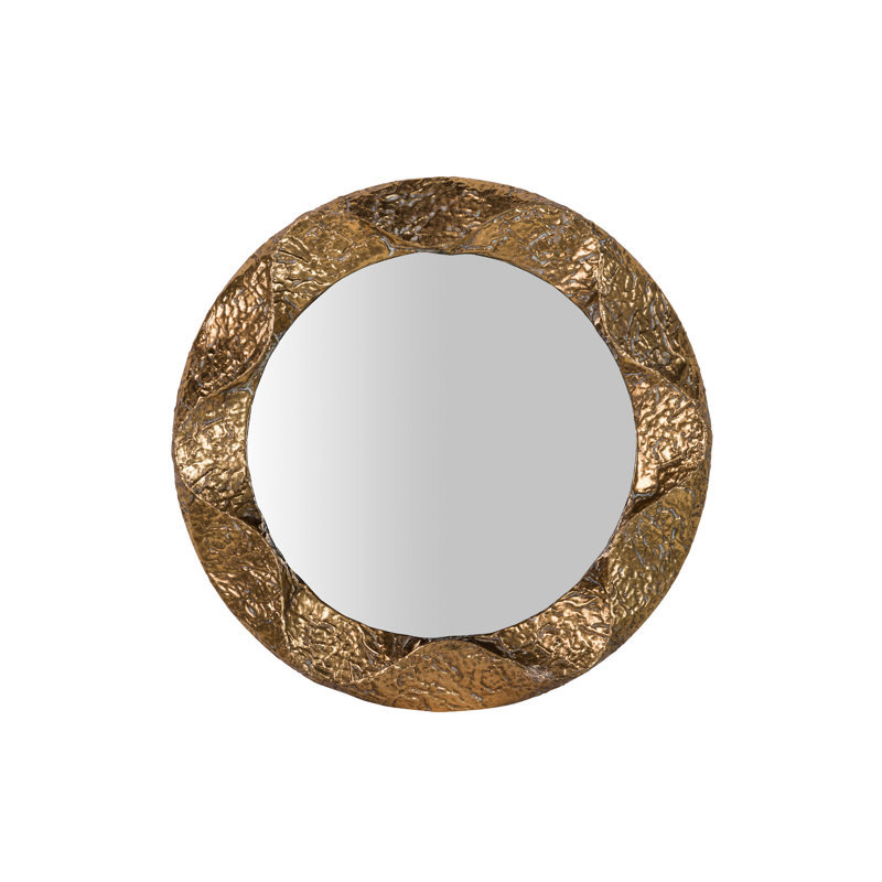 Metal Round Mirror, 104cm x 104cm