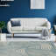 Tapis beige / bleu Mawhinney-1595196031