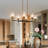 Tevye 6-Light Modern Dining Room Pendant Light