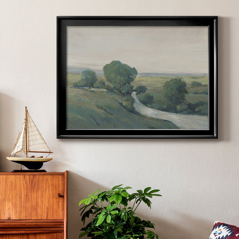 «Run Creek I», reproduction encadrée de qualité supérieure, prête à être accrochée, H 30,5 po x l 42,5 po x P 1 po