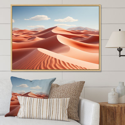 Desert Infinity Dunes II sur toile