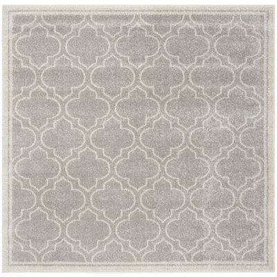 Tapis abstrait gris / gris clair Ammundsen